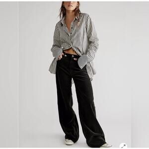 Citizens of Humanity Paloma Baggy Cord in Kelp Size 26